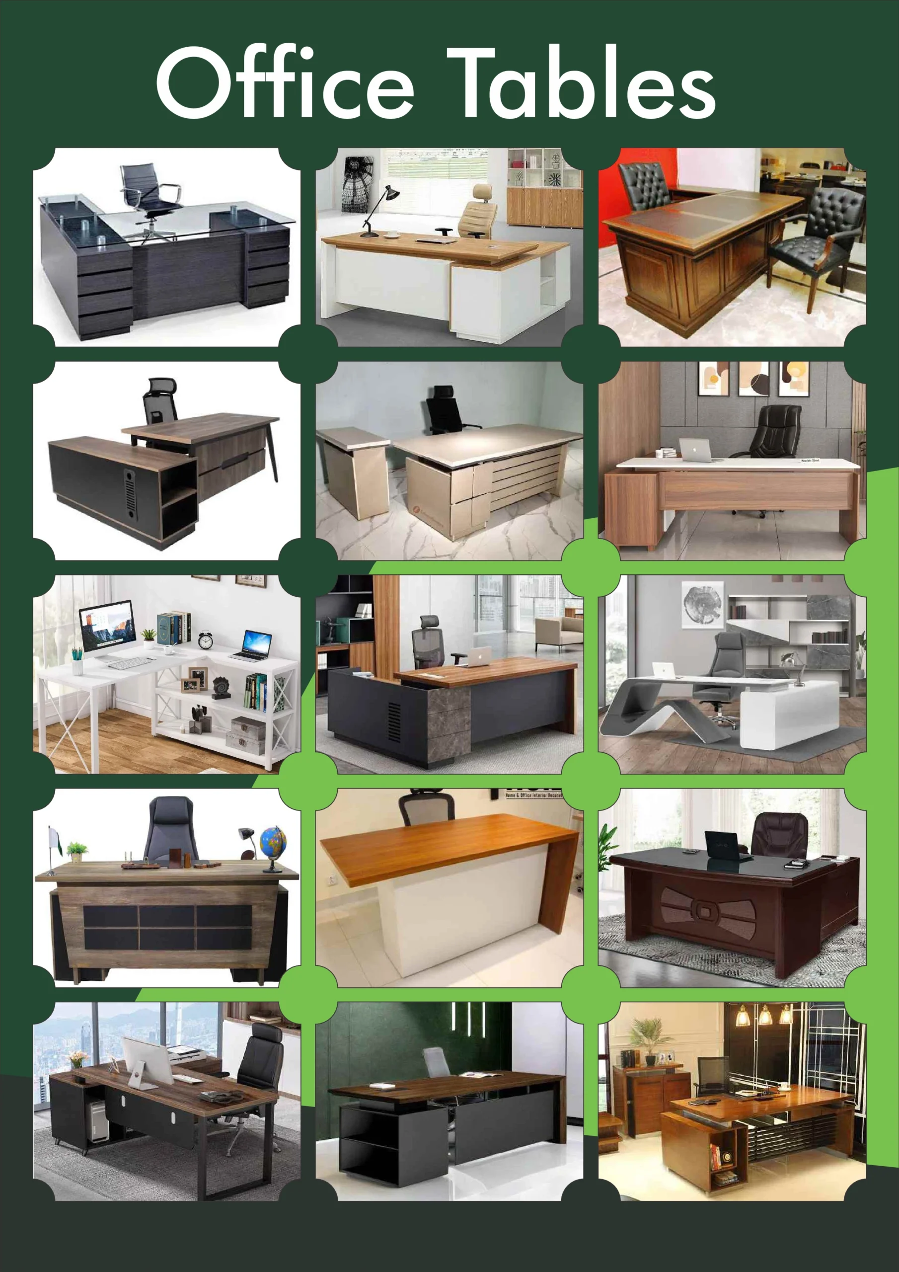 Office Tables - Wood Good Furnishers